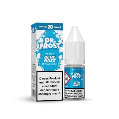Blue Razz Ice - 10ml Nikotinsalz 