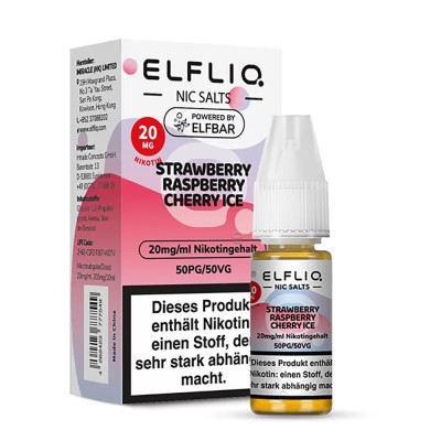 ELFLIQ - Strawberry Raspberry Cherry Ice