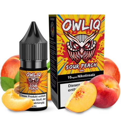Sour Peach - 10ml Nikotinsalz