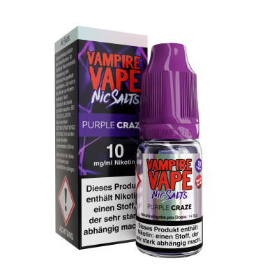 Purple Craze 10ml NicSalt