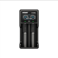 Xtar VC2SL Ladegerät für Li-Ion und NIMH Akkus inkl. USB-C Kabel
